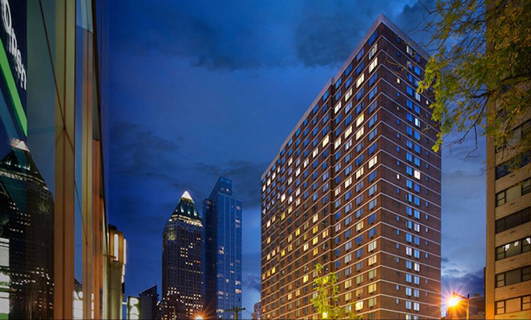 Perched on the 23rd floor of 301 West 53rd Street, Residence 23K offers Manhattan city views, a spacious layout, and modern luxury living in the heart of Midtown Manhattan.