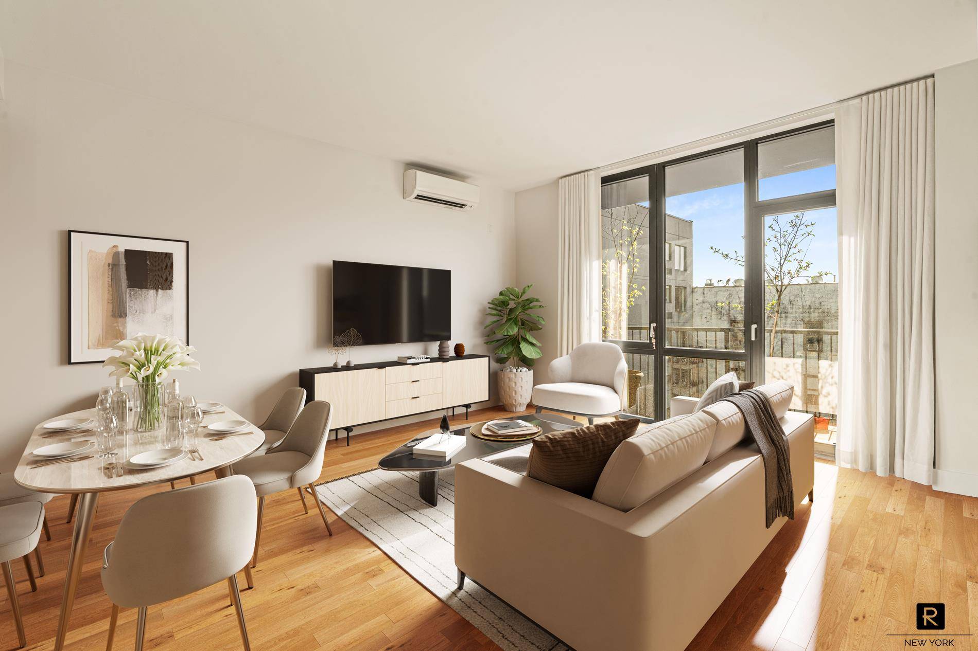 ALL OPEN HOUSES BY APPOINTMENT ONLY Welcome to apartment 7A, a bright, spacious and invitingly quiet space with balcony on the seventh floor located in 2100 Bedford Avenue a small ...