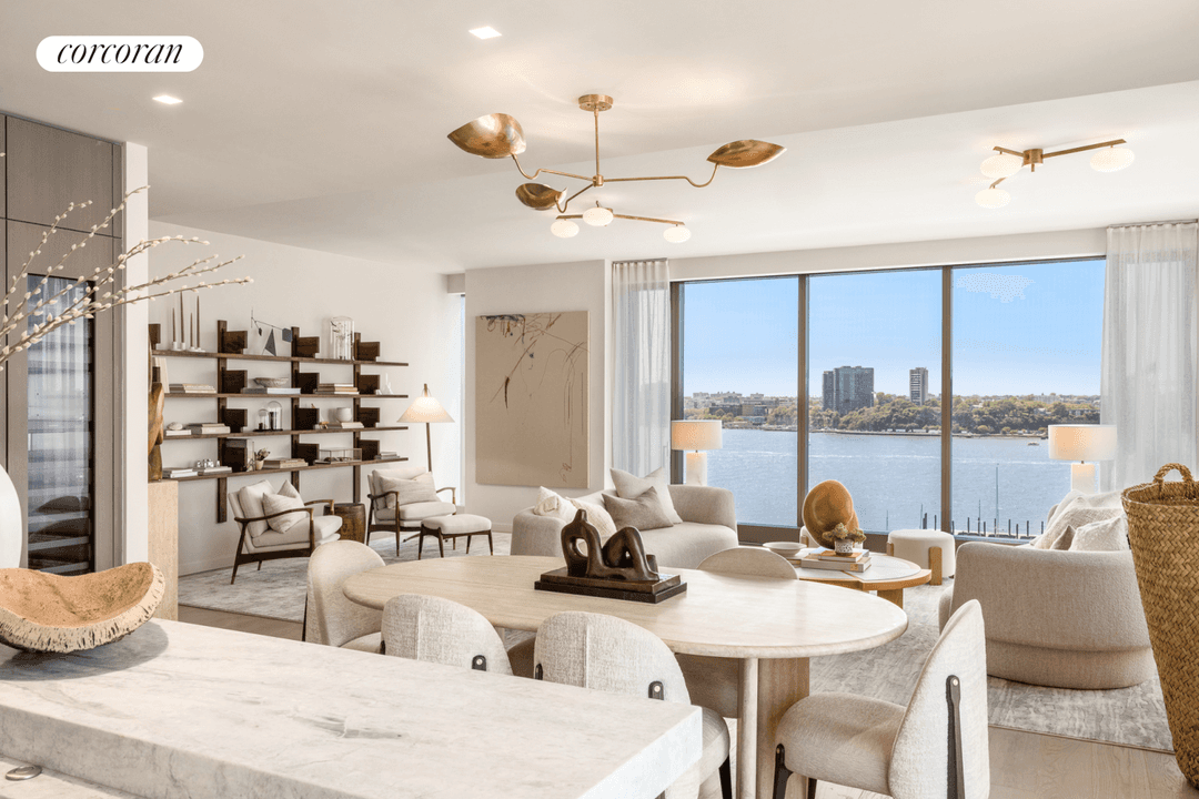 One High Line Where the High Line Meets the Hudson River.