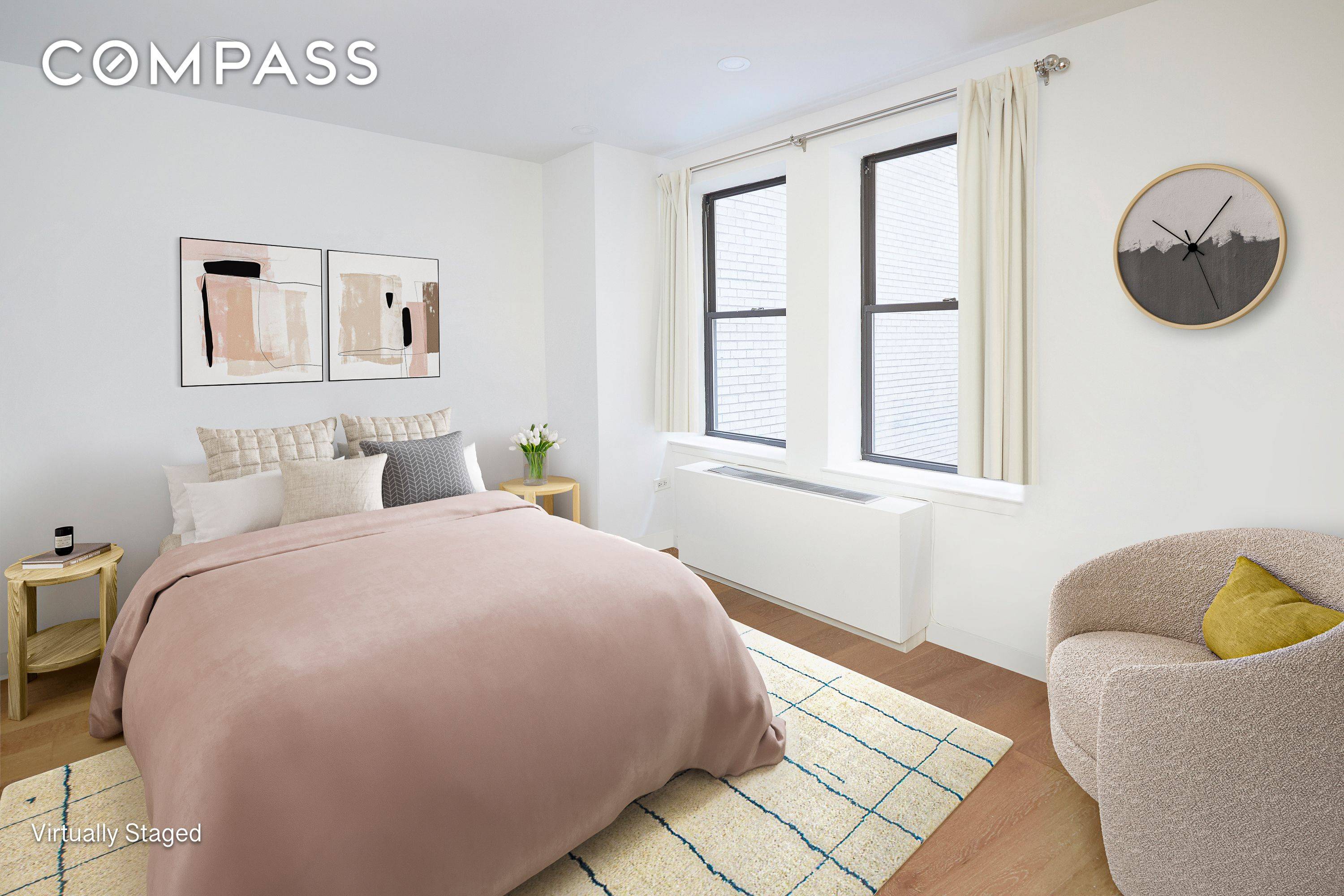 Available 1 20 2025. Newly renovated 2 beds 2 full baths with a Den Home Office on 15th floor, a cozy and homey apartment at prime location.