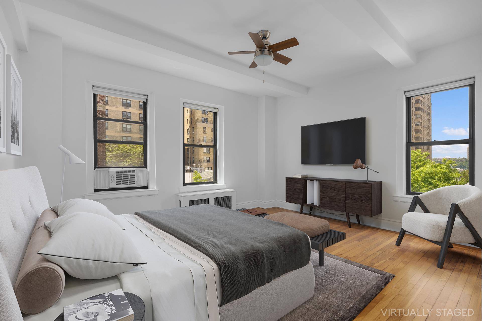 Sun Filled Corner Junior 4 with Home Office in Prime Upper West Side Welcome to Apartment 7B at 317 West 87th Street a bright and spacious junior 4 apartment perfectly ...