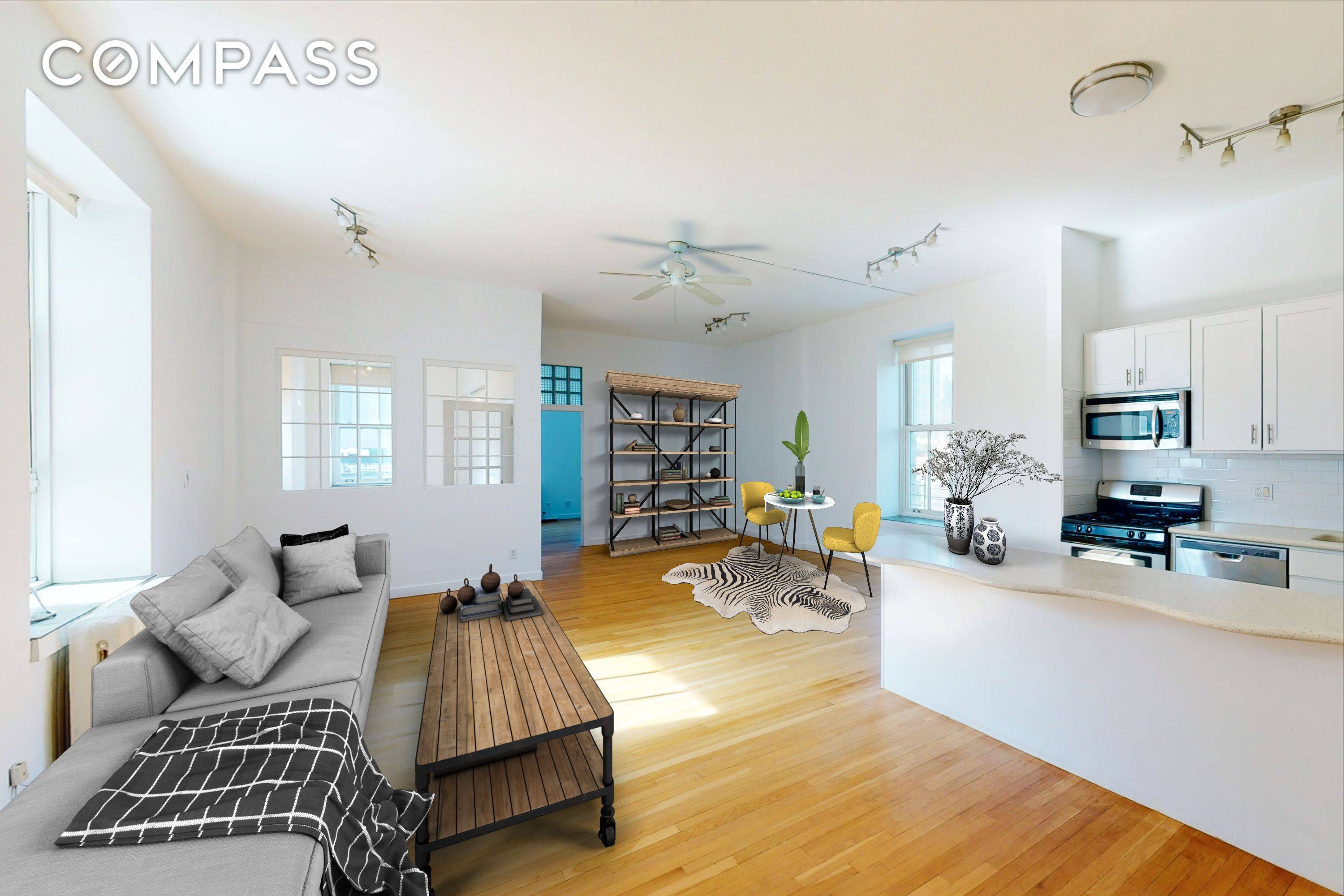 Location Potential ! Welcome to the epitome of downtown loft living this stunning, sun drenched residence at the crossroads of Tribeca, SoHo, Nolita, and Chinatown combines pre war charm with ...