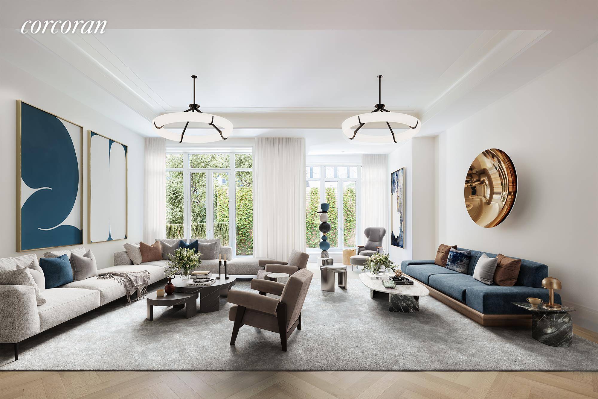 Immediate occupancy ! Enjoy the pleasures of Townhouse living with the luxurious conveniences of a doorman condominium.