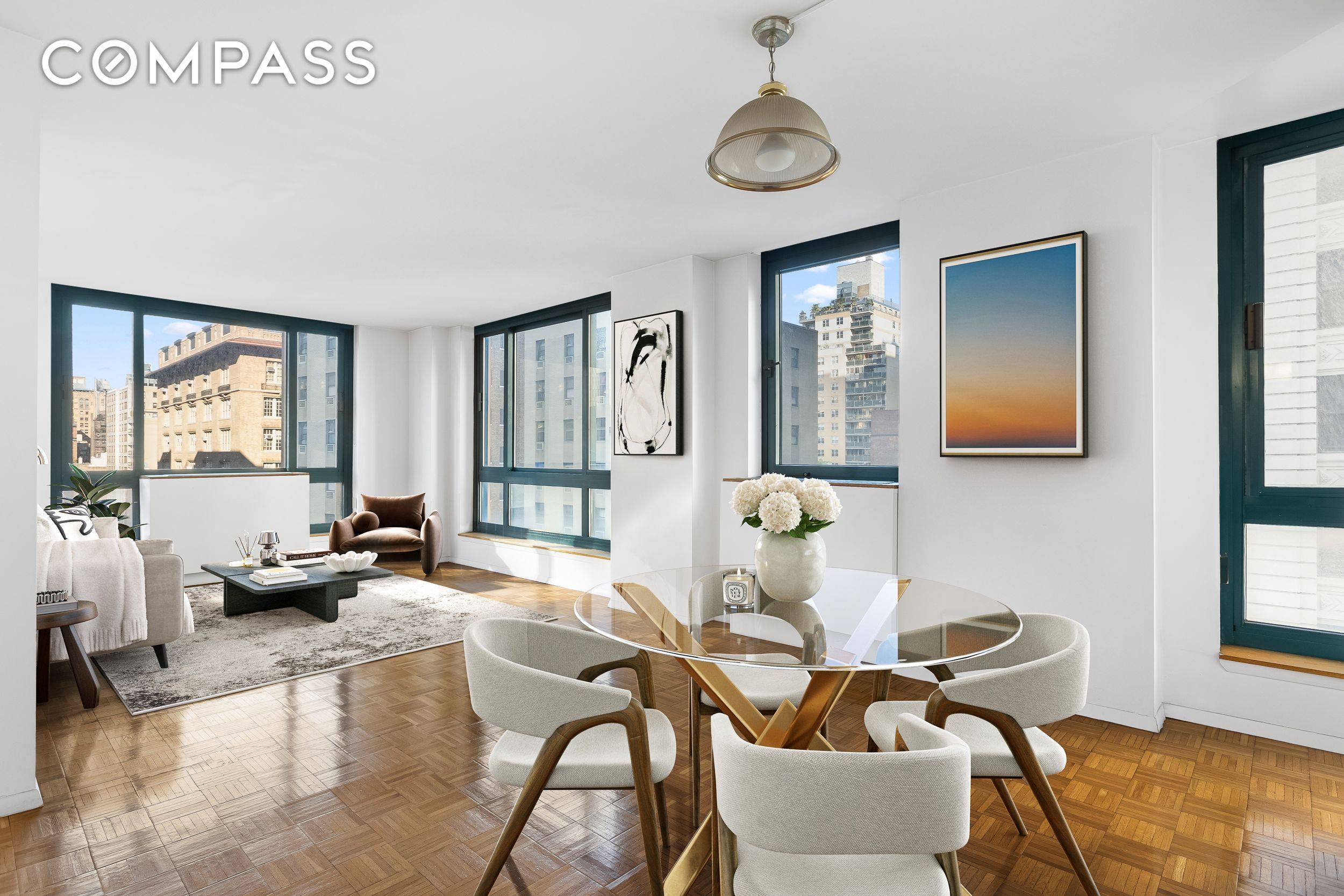 Welcome to Unit G7G in the Gramercy Tower of revered Zeckendorf Towers Condominium.