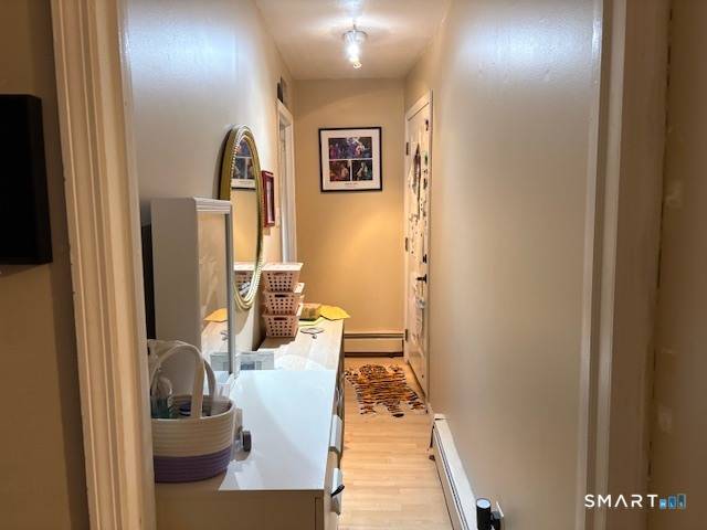 This well maintained East Rock house is on a quiet one way street.