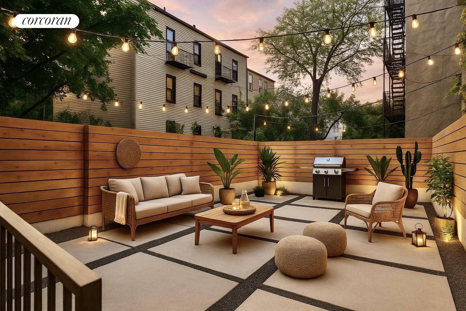 Introducing the Garden Villa a beautifully appointed two bedroom, one and a half bath home spanning the cellar and garden levels of this intimate three unit boutique condominium.