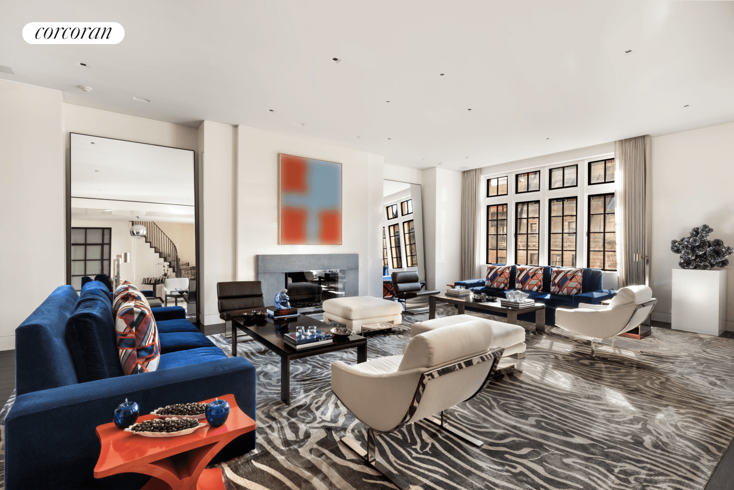 Welcome to this impeccably designed and perfectly appointed duplex at 9 East 79th Street.