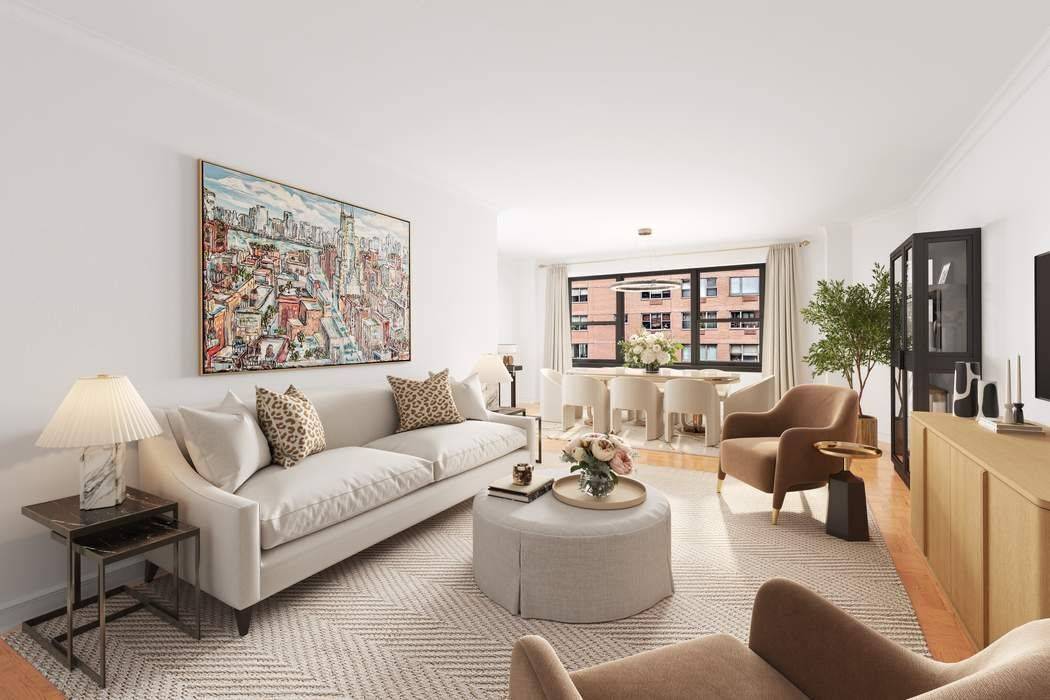 Welcome home to apartment 7B, a split 2 bedroom, 2 bathroom home at 20 Sutton Place South that combines comfort, function, and flexibility in one of Manhattan s most desirable ...