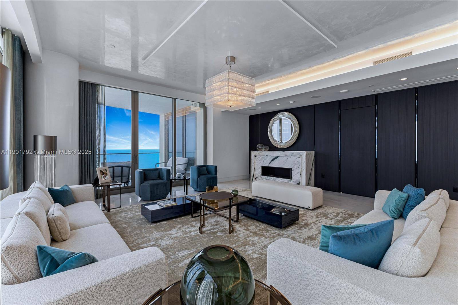 The spectacular 4 bedroom flow through corner residence has the most magnificent finishes and over 4, 385 sqft.