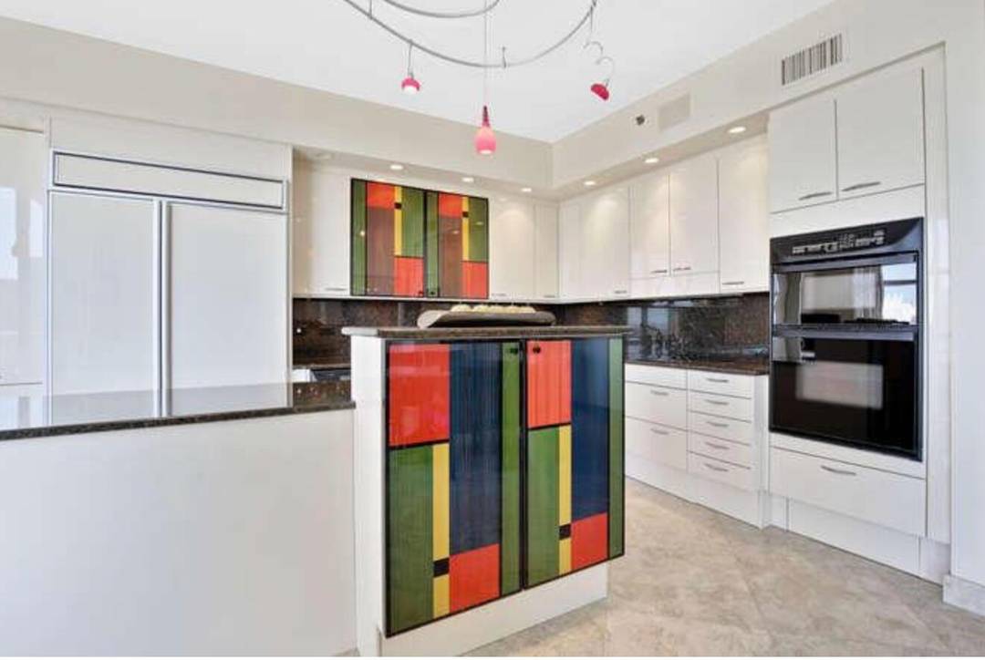 Top Floor Penthouse with stunning views from two balconies.