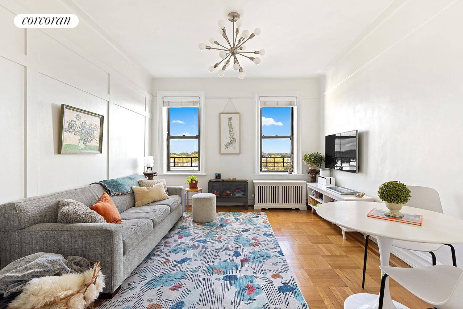 Introducing 7825 4th Avenue, Apartment F8 a move in ready, top floor two bedroom in a pre war elevator building with excellent financials, located in the heart of prime Bay ...
