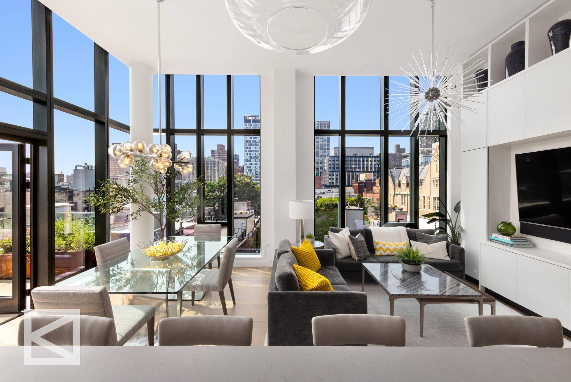 Experience Unparalleled Living at the Penthouse of 150 Rivington Perched atop the exquisite 150 Rivington condominium, this remarkable penthouse embodies the essence of luxurious urban living in one of New ...