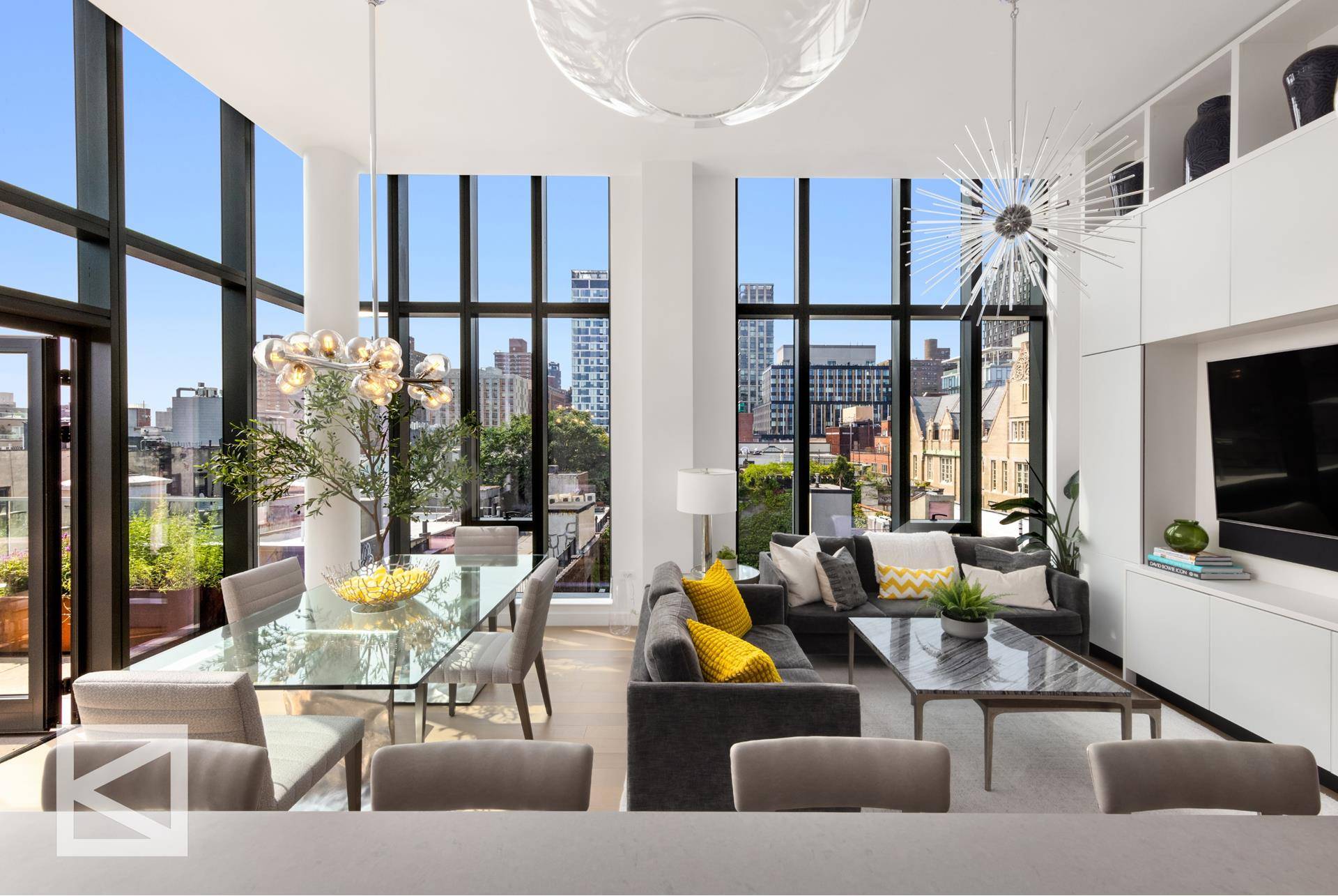 Experience Unparalleled Living at the Penthouse of 150 RivingtonPerched atop the exquisite 150 Rivington condominium, this remarkable penthouse embodies the essence of luxurious urban living in one of New York ...