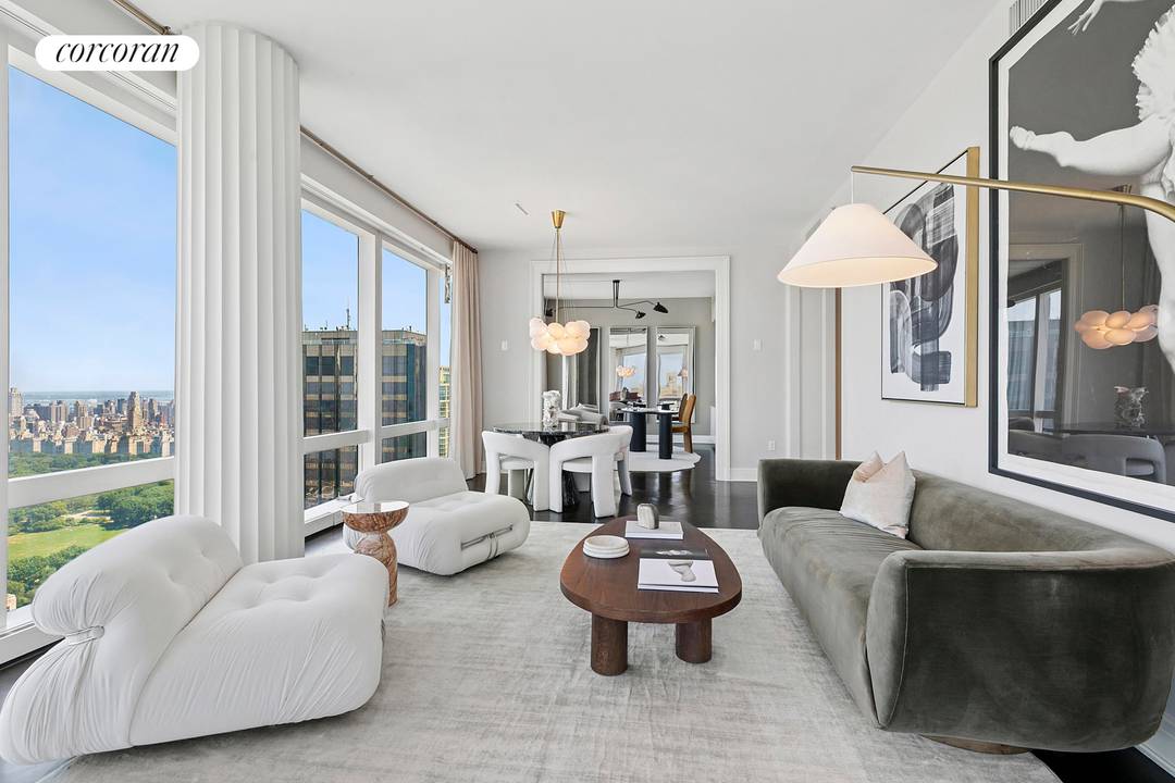 Surround yourself with Central Park amp ; Hudson River views in this stunning two 2 bedroom, two and a half 2.
