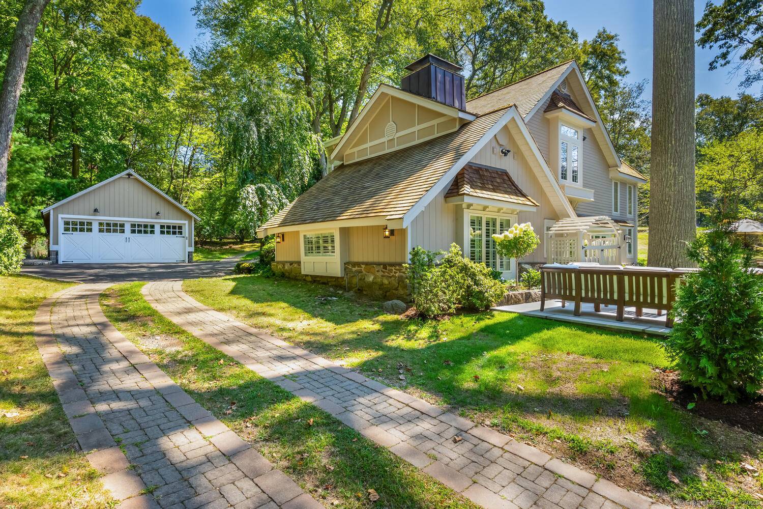 Set in the heart of Westport, this beautifully renovated Cape style home blends classic character with modern sophistication.