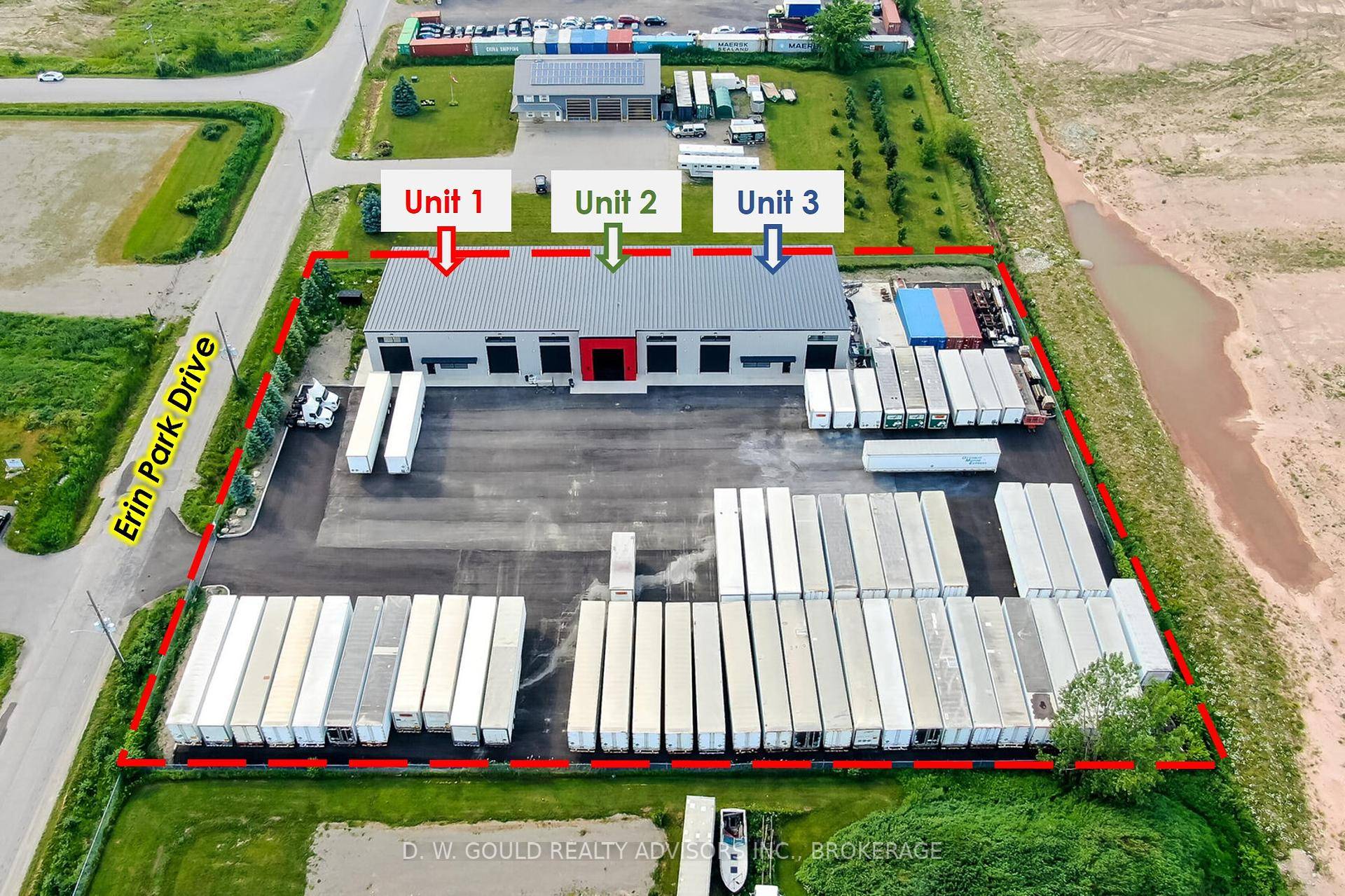 15, 387 Sf New Multi Unit Industrial Commercial Building.
