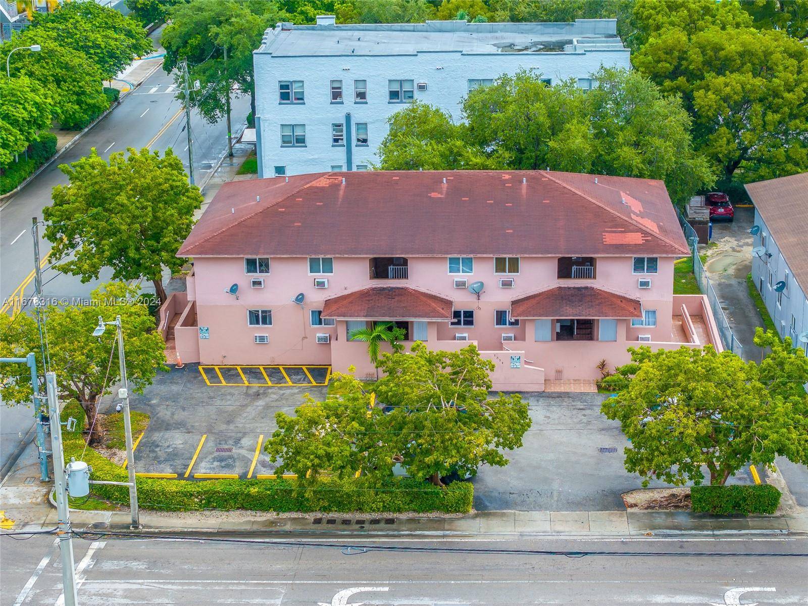 In the heart of Little Havana lies this exceptional, 1997 construction, 10 unit multifamily, income producing property that also has T5 L zoning allowing for AirBnB licensure and short term ...