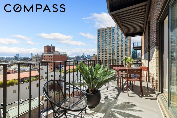 Defined by soaring 12 foot ceilings, oversized windows, outdoor space and open city views, Residence 10D is an exceptional corner loft in the iconic American Felt Building.