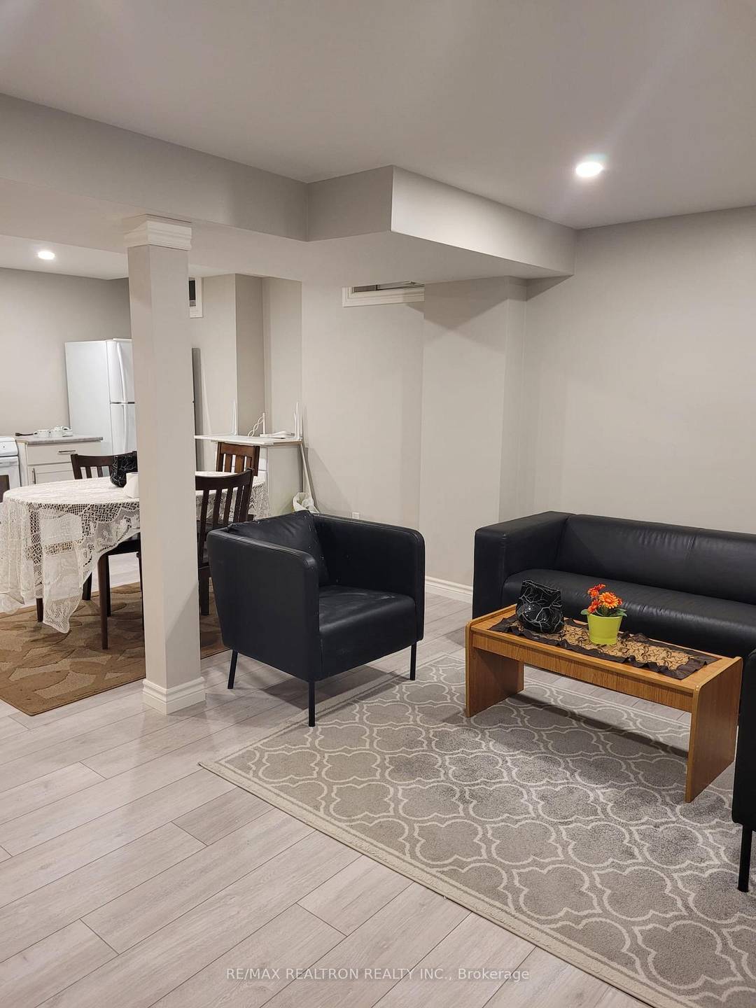 Furnished, Spacious nicely Maintained 2 large Bedrooms in the Lower Level unit With Separate Entrance Through garage.