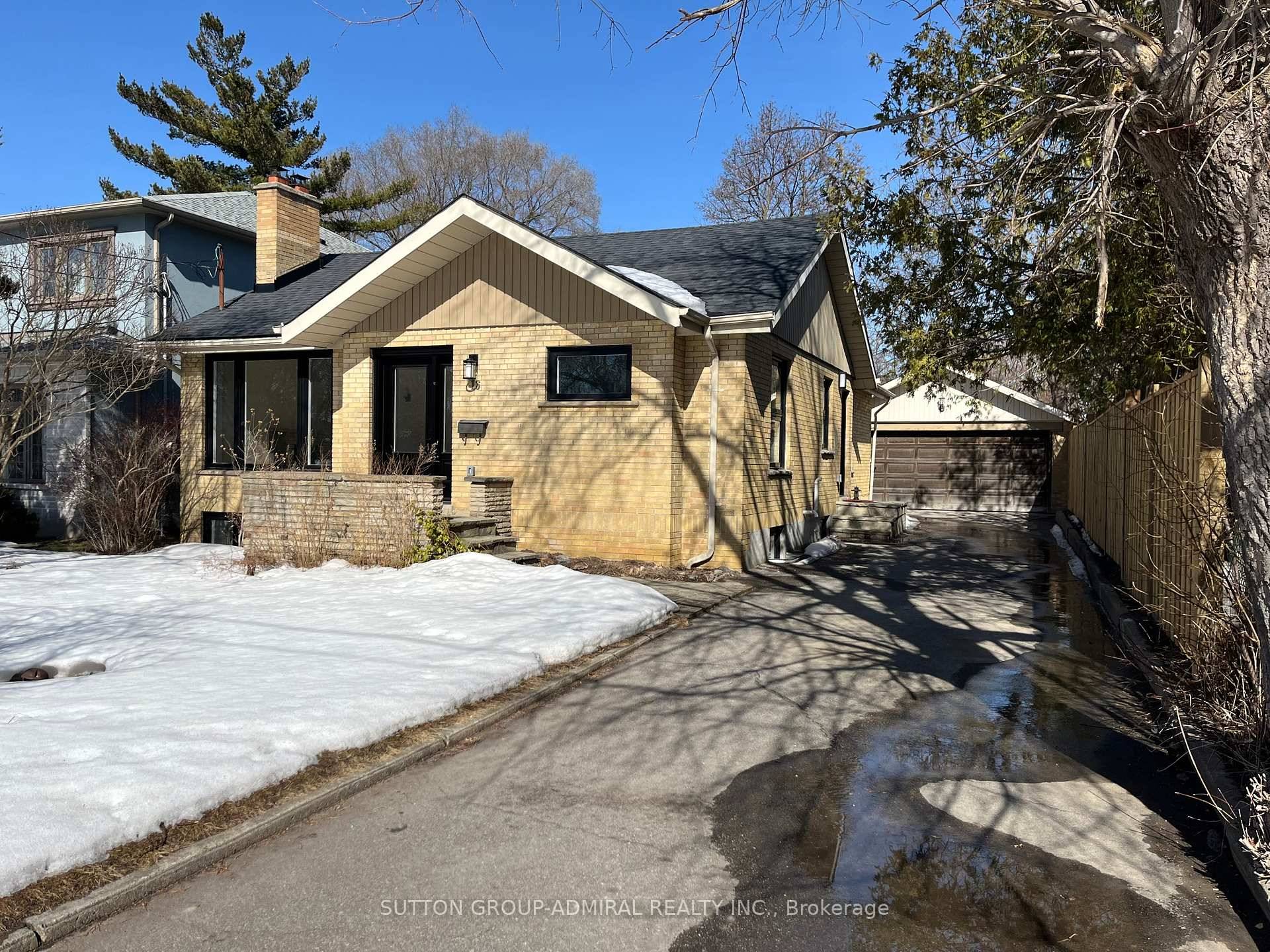 Totally renovated spacious bungalow in great North York location.