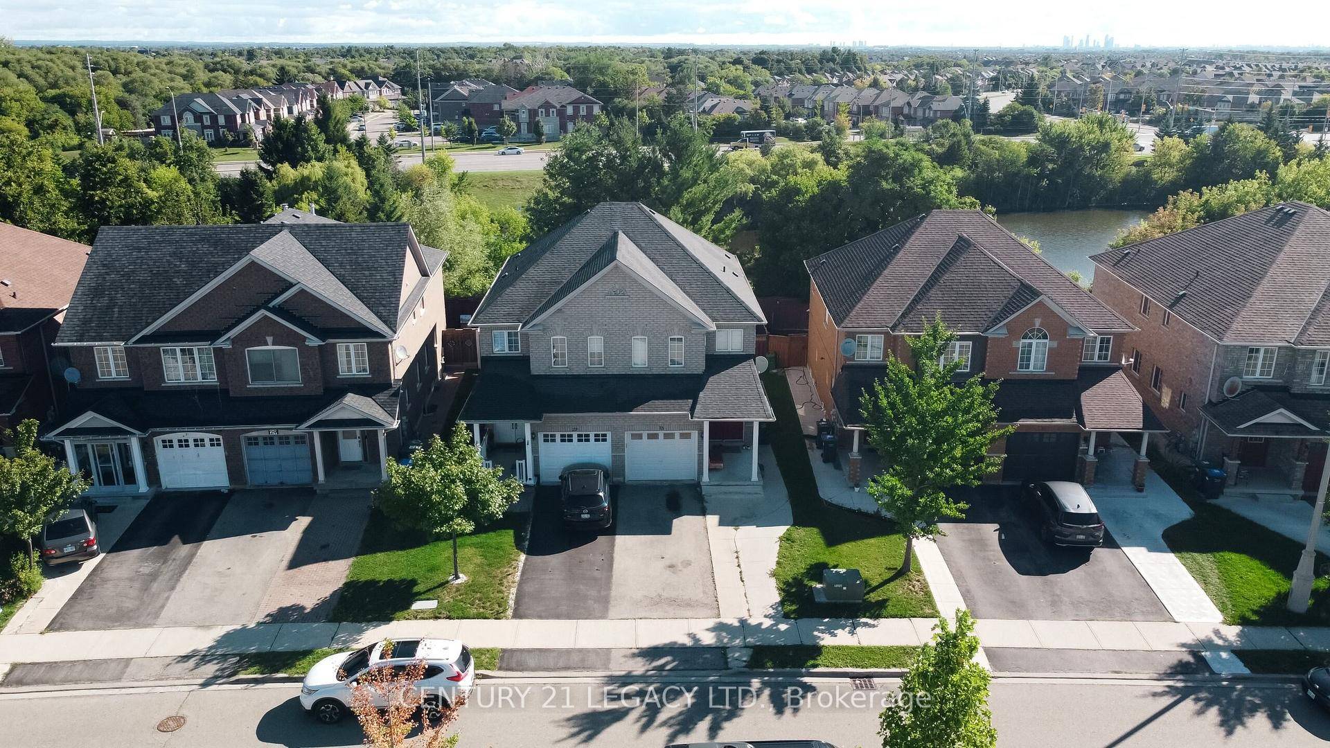 Welcome to this beautifully maintained 3 bedroom semi detached home backing onto a serene pond with breathtaking Views, unmatched privacy amp ; no rear neighbours.