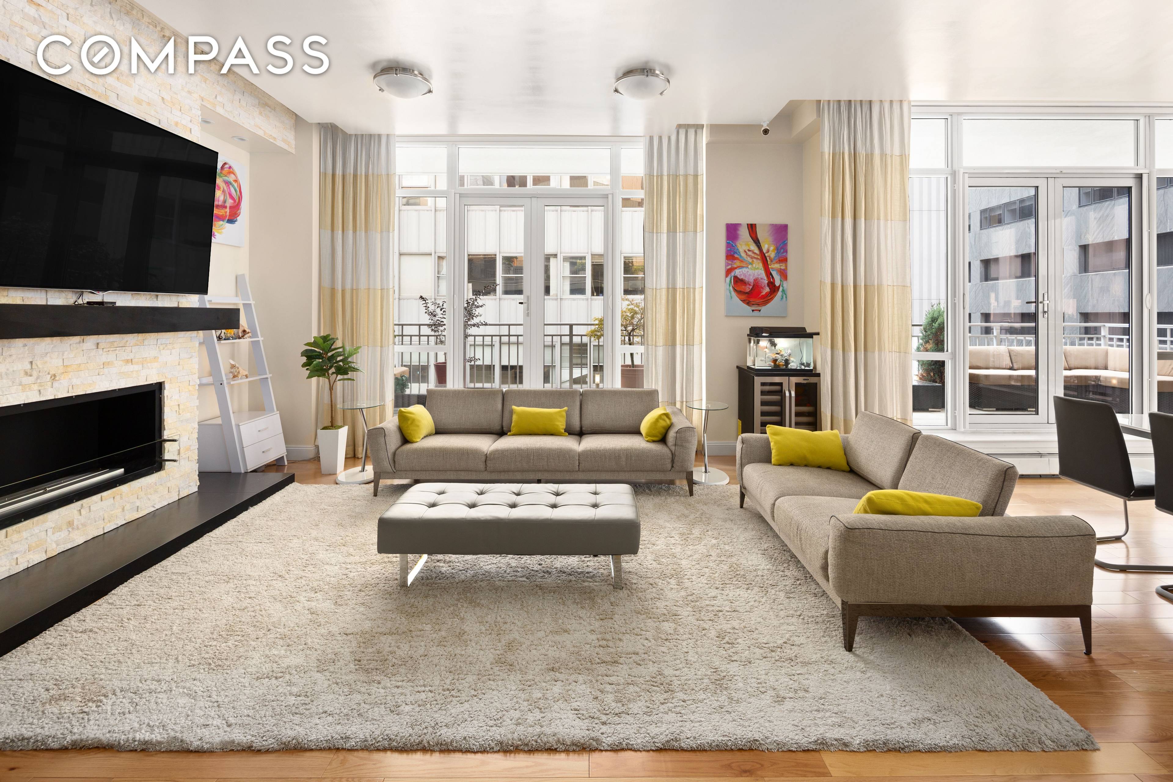 THE RESIDENCE Experience the pinnacle of luxury living in this stunning penthouse, nestled atop a boutique full service building in the vibrant Financial District.