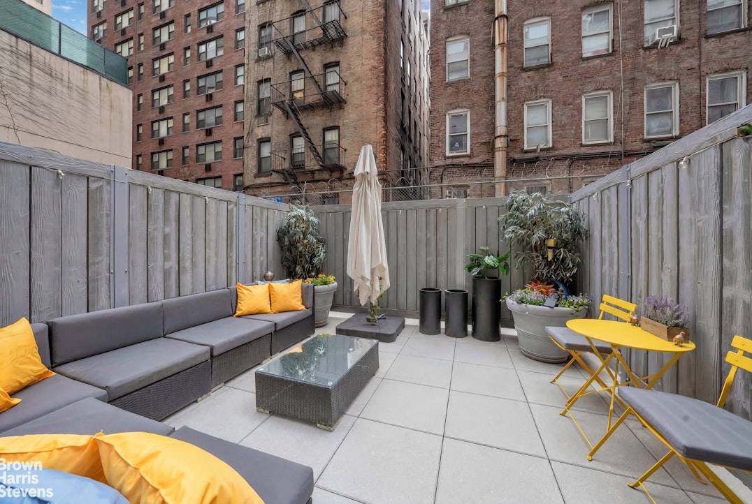 Charming Studio Apartment with Large Private Terrace at 321 East 48th Street, Apt 1L Welcome to your dream studio apartment in the heart of Midtown East !