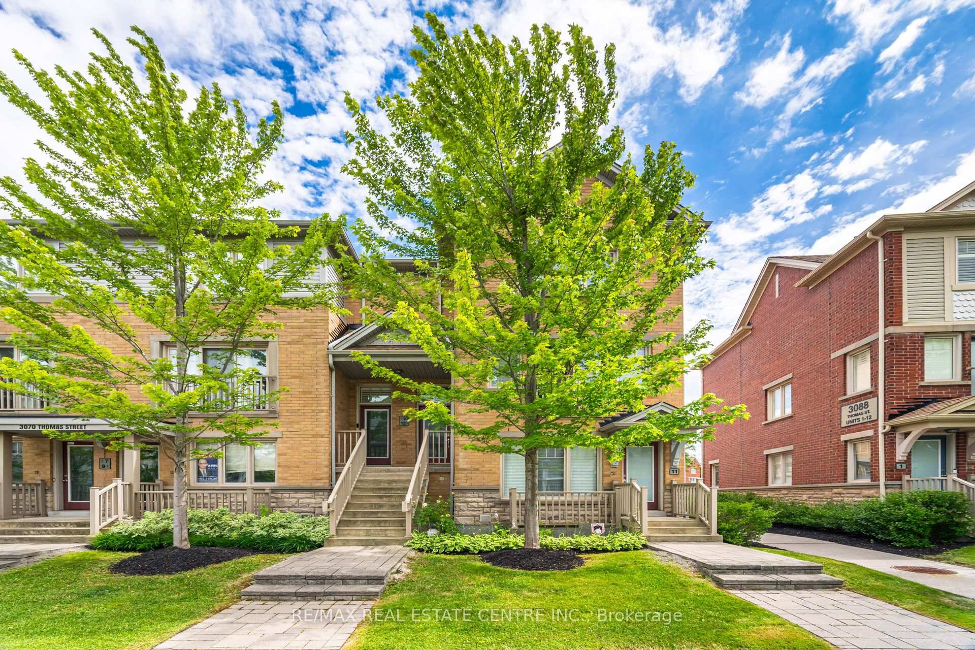 Welcome to this stunning 3 1 bedroom, 3 washroom executive end unit with 2 parking spaces including a private garage in Churchill Meadows, the largest in the block, offering over ...