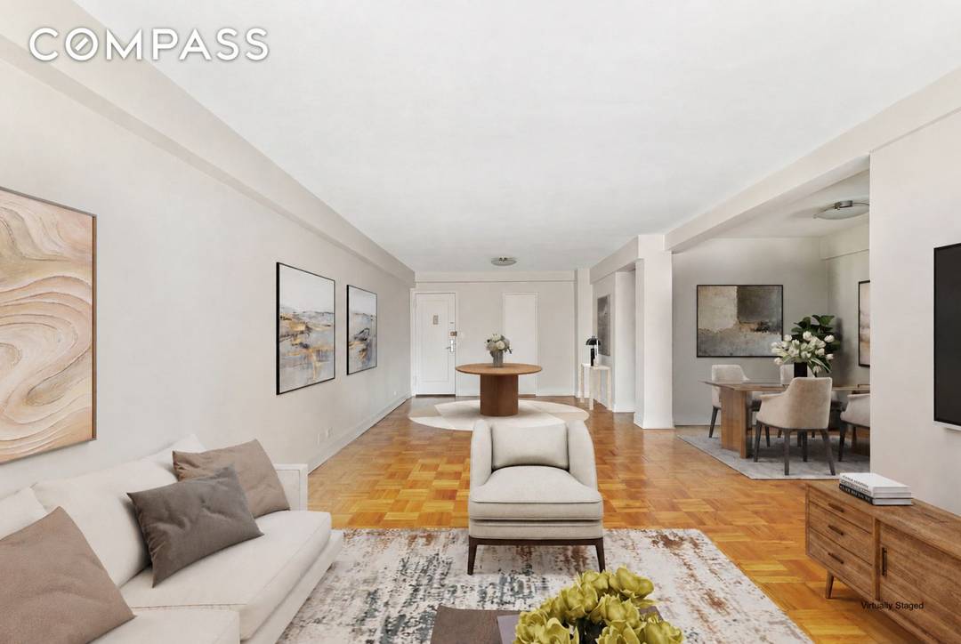 A rare opportunity to own 54 West 16th Street s most coveted and largest line, Residence 9B is an exceptional corner two bedroom, two bath home offering a remarkable sense ...