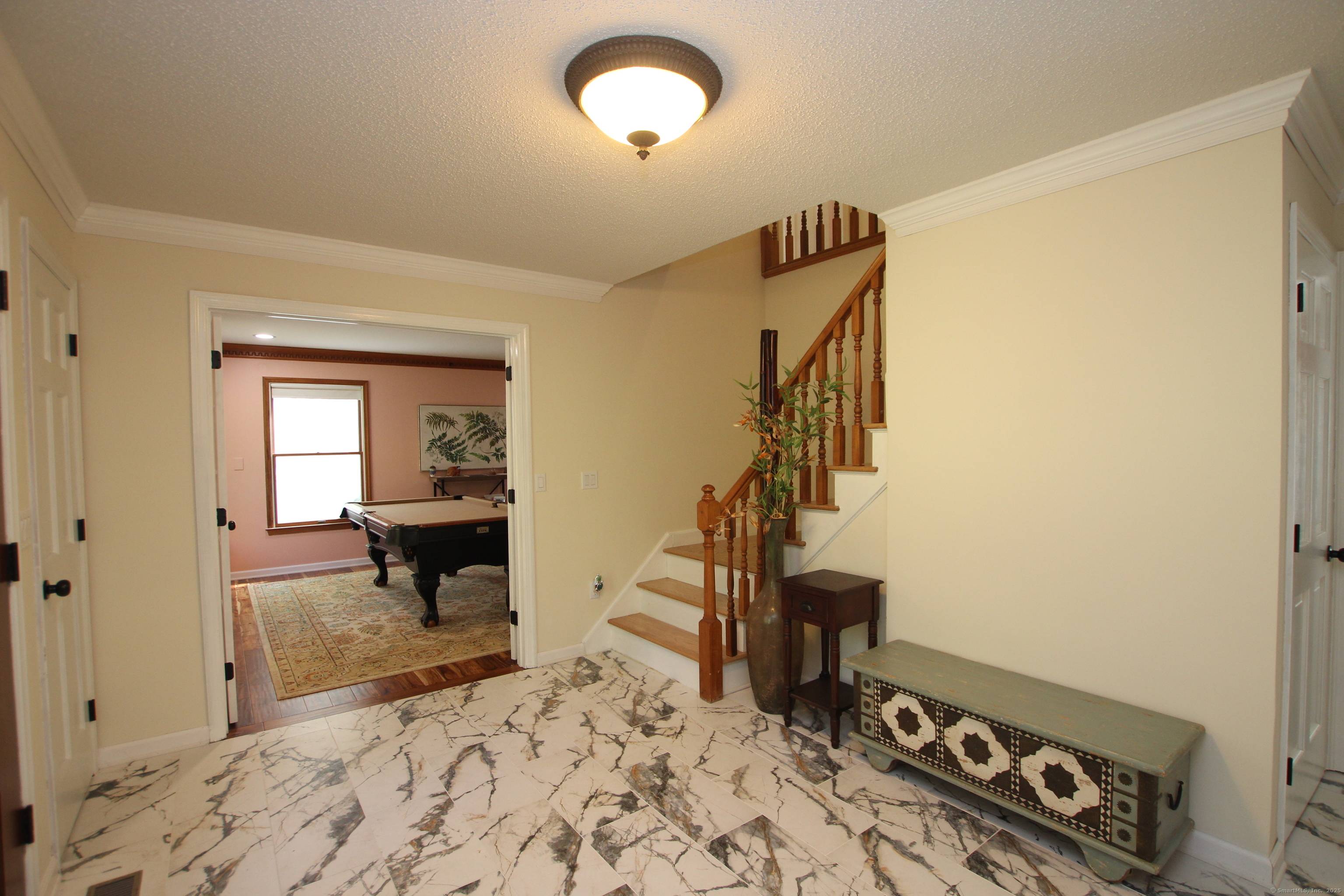 This beautifully remodeled 4 bedroom, 2 full and 2 half bath Colonial offers 3, 474 sq.