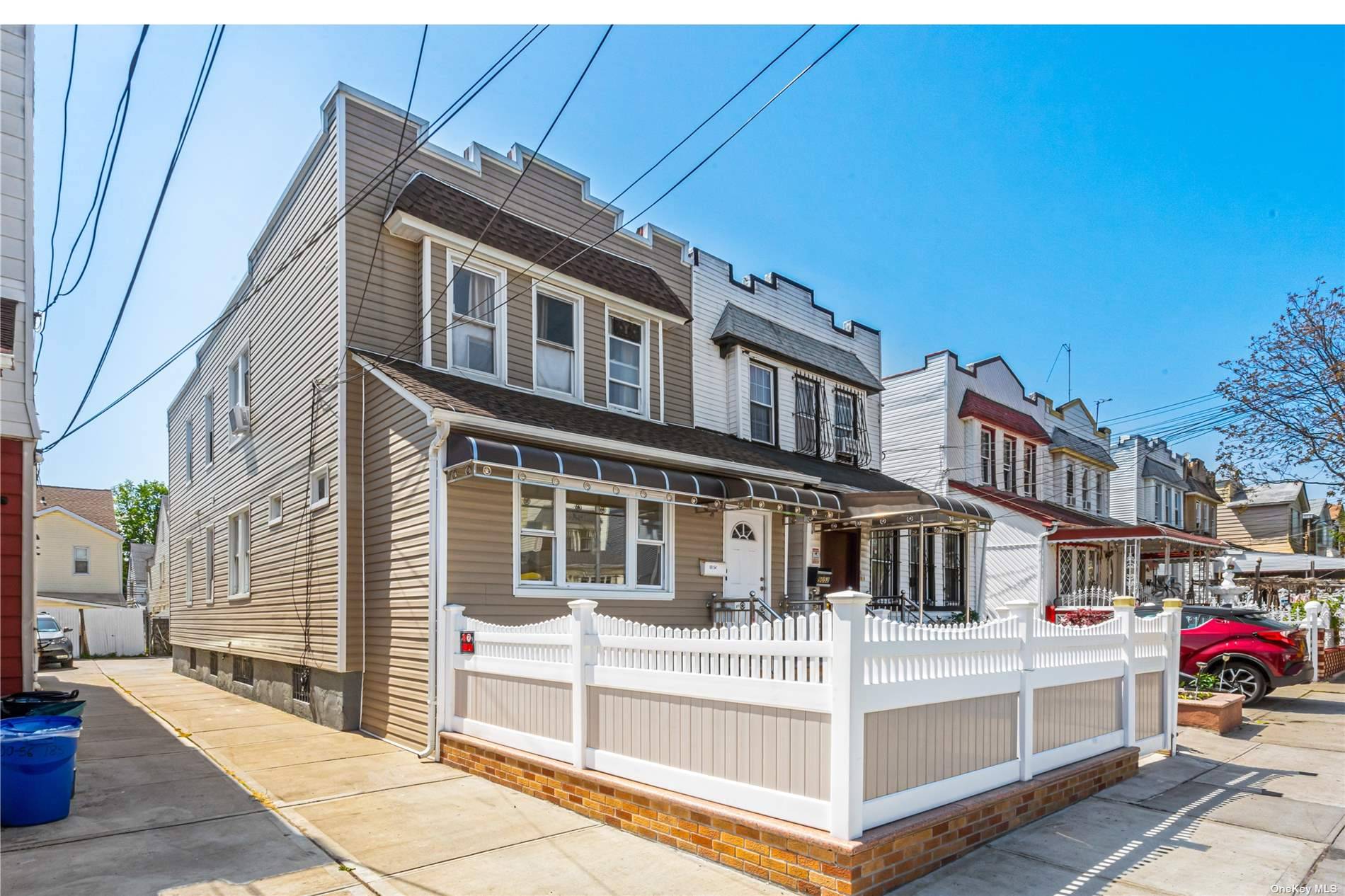 Beautiful Renovated 2 family house at the heart of Hollis, The First Floor features a Living Room, an Updated kitchen with Granite countertop and stainless steel appliances, 4 Bedrooms, and ...