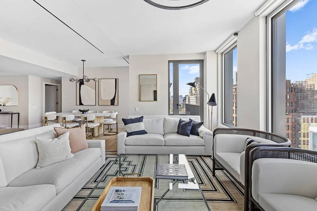 Residence 11A at Förena is a sun filled 3 bedroom, 2.