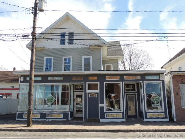 Bases Loaded ! Convert this 2 residential and 2 retail property into 3 residential and retain fourth unit as professional office or retail.