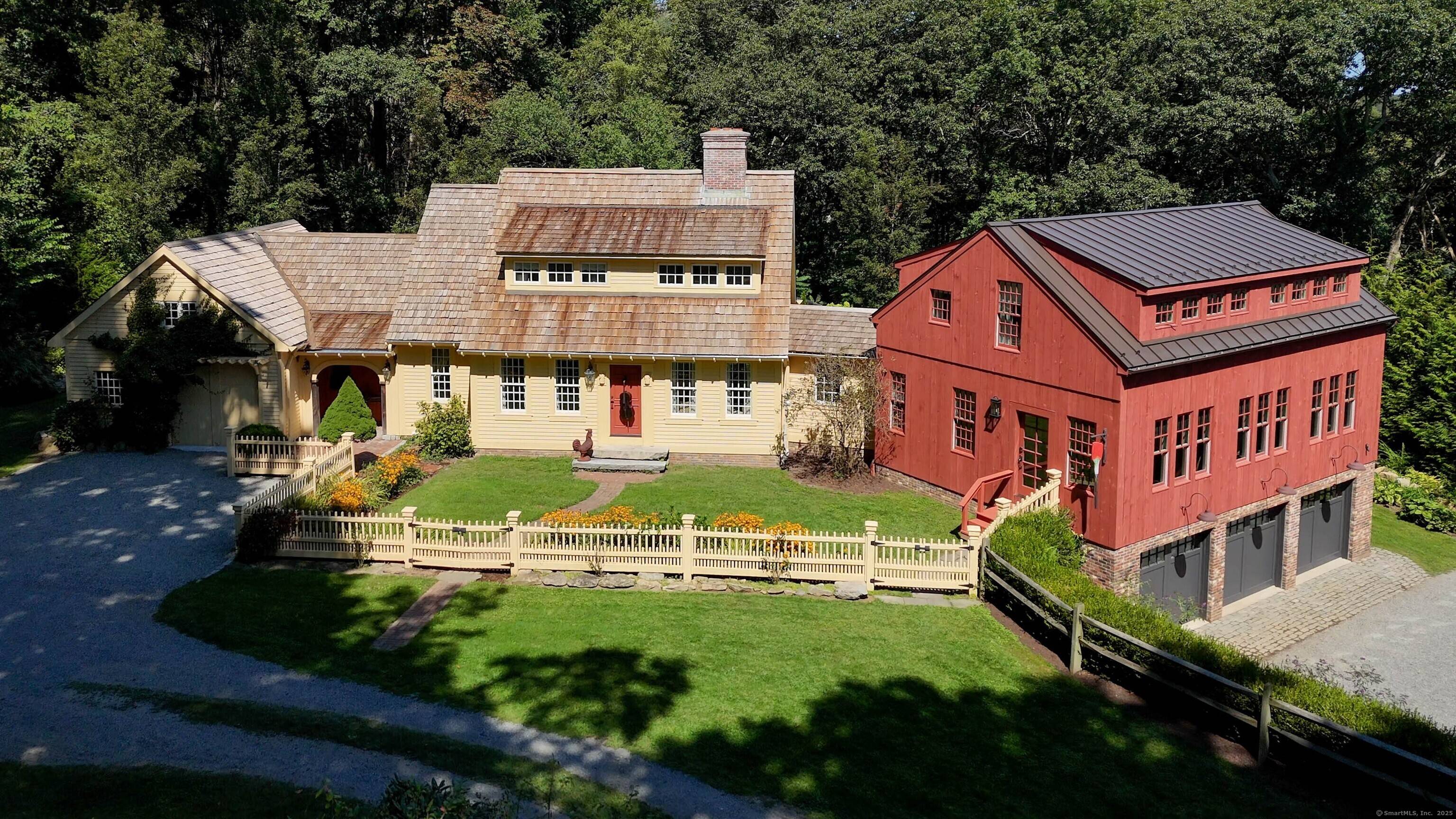The epitome of the quintessential, sprawling, coastal New England Charmer immediately steals your heart !