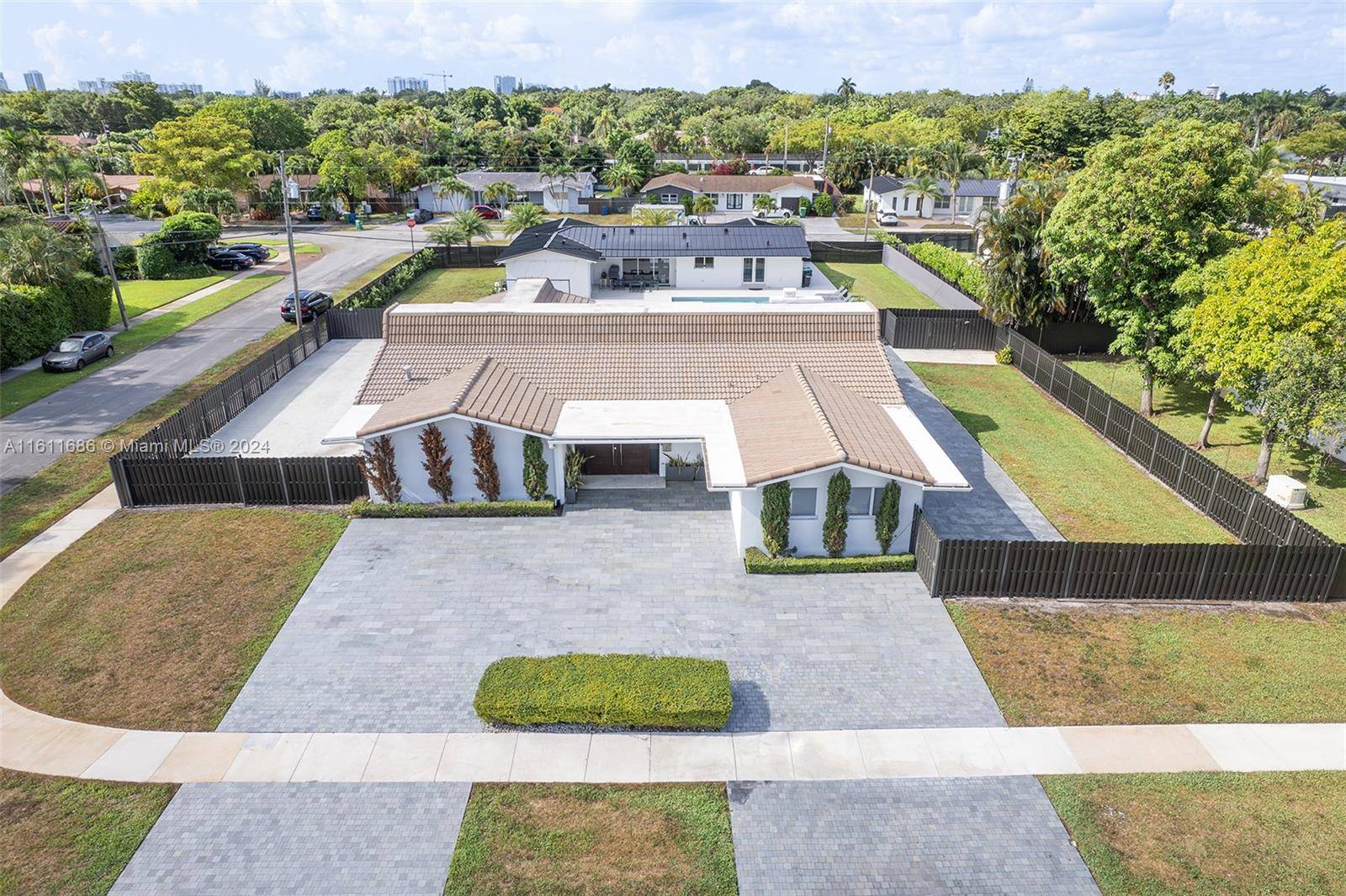 Discover unparalleled modern living in meticulously renovated 3, 378 sq ft home on a 13, 750 sq ft corner lot in the gated community of Highland Lakes.