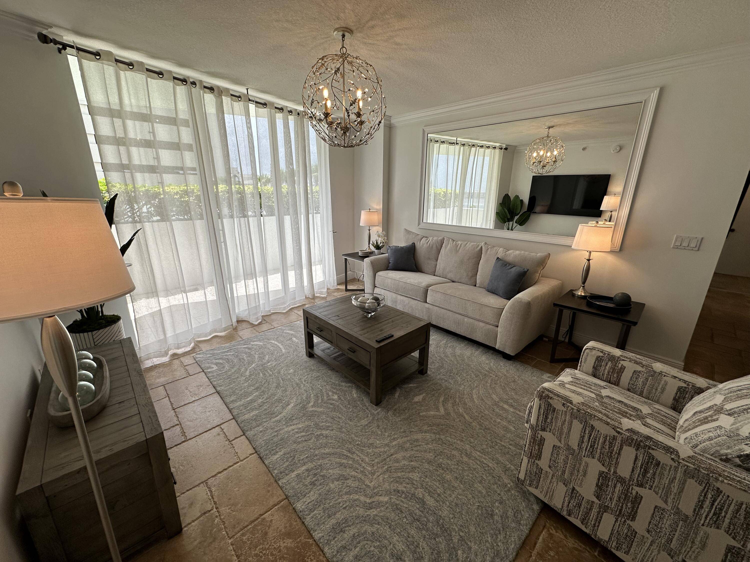 Discover a stunning three bedroom, three bathroom condominium at the prestigious Slade, where luxury meets comfort.