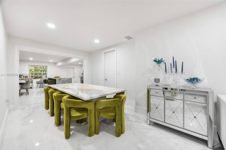 Mediterranean style, spacious home in double lot with a magnificent layout.