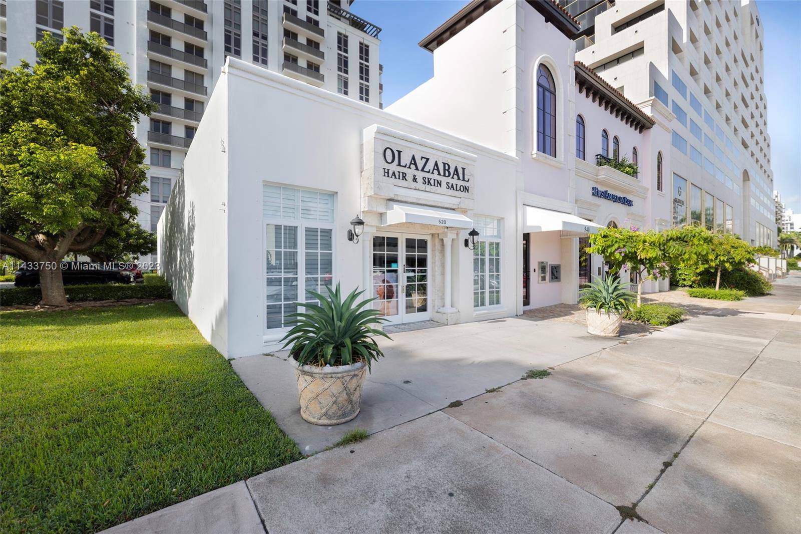 Remarkable opportunity in the heart of Coral Gables an exquisite commercial building on the prestigious Biltmore Way.