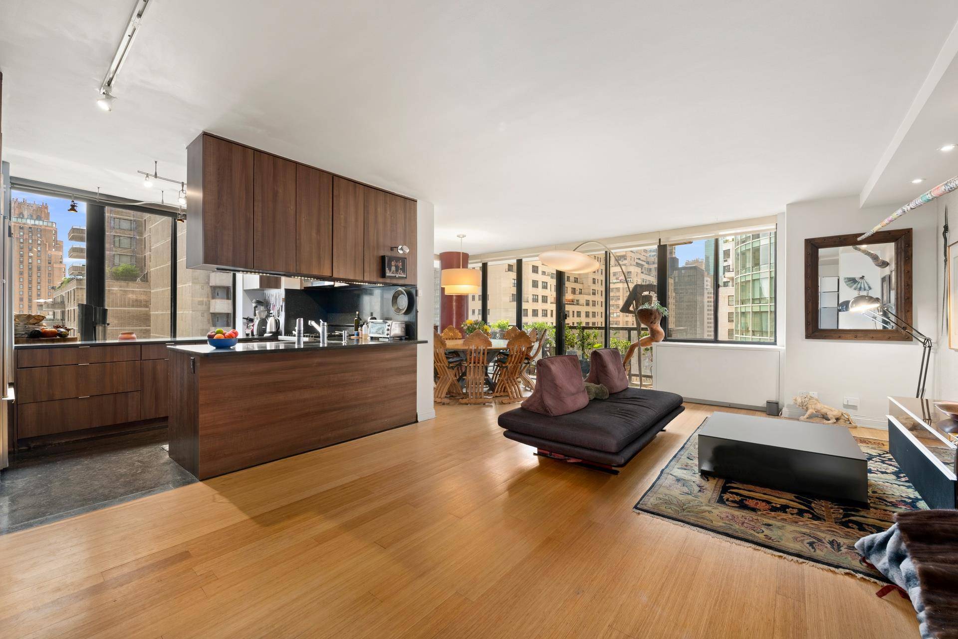 Introducing a Douglas Elliman Exclusive by The Vanderploeg Team Skyline Drama, Sunlight, and Space Three Bedroom Condo with Wraparound Terrace at The Sterling Plaza Welcome to Residence 14D, one of ...