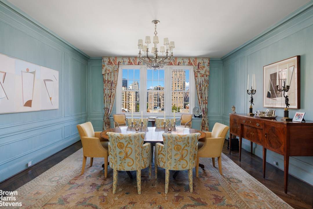 Park Avenue Grandeur with Exceptional Scale and Open Views This sprawling prewar residence offers nearly 3000 square feet of elegant living space, spanning two corners with three open exposures East ...