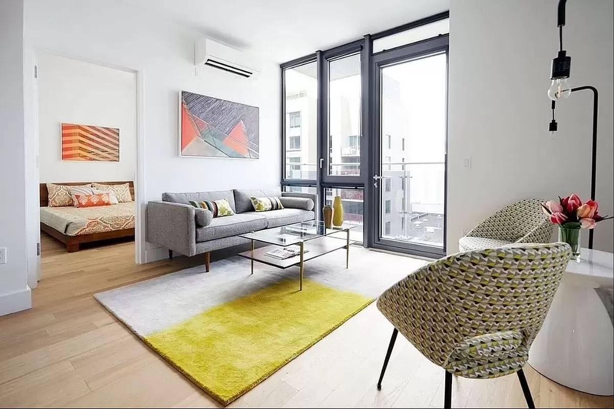 BRAND NEW TO MARKET ! True 2 bed 2 bath, split rooms with a balcony facing the city !