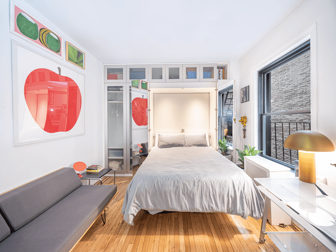 Welcome to Residence 4F A Studio That Truly Lives Large in the Heart of the Upper West Side Nestled on a beautiful, tree lined block just one short block from ...