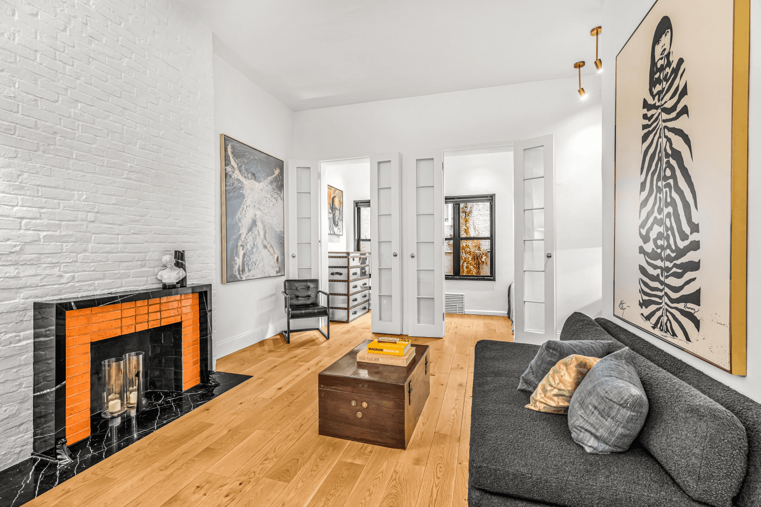 Move in condition lux jewel apartment in a friendly co op in the East Village.