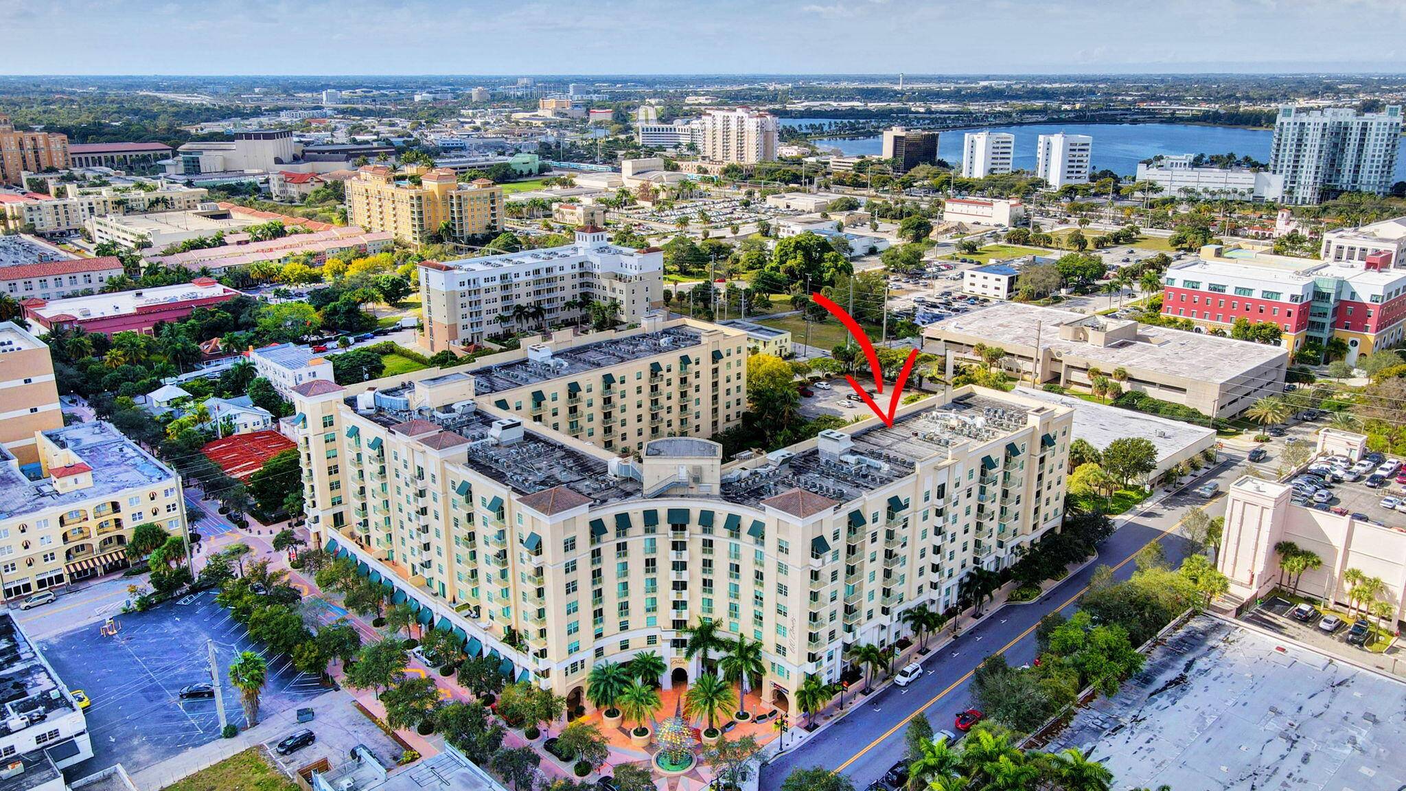 Spectacular and RARELY available 3 bedroom, 3 bathroom, 4th floor condo with over 2, 000 SF in the resort style building of 610 Clematis Street !