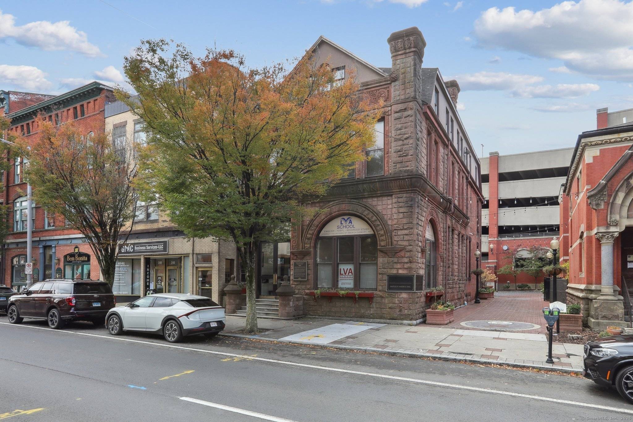 1882 classic brownstone located in the heart of Danbury.
