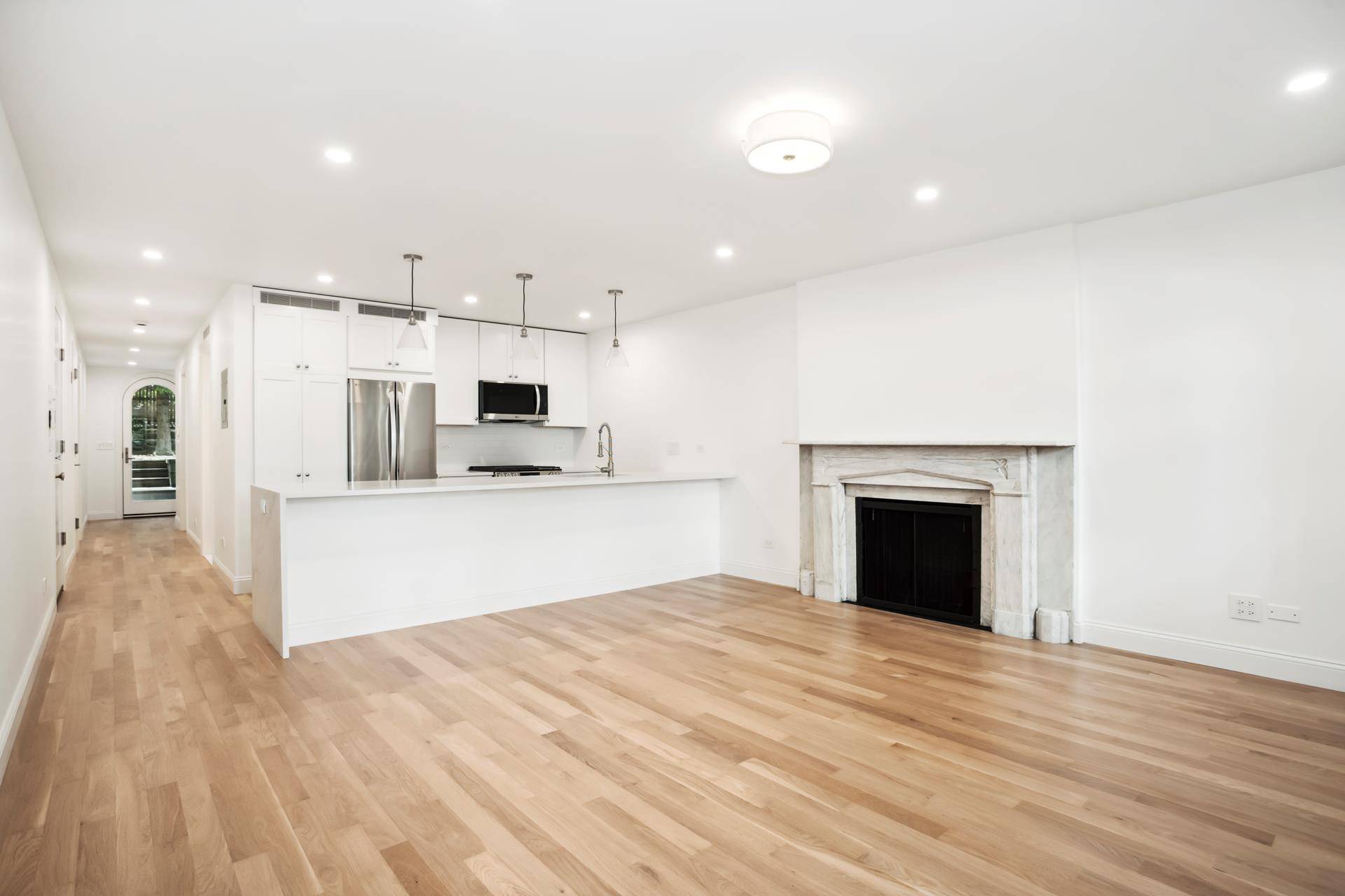 119 Henry Street Apt 1 A Brooklyn Heights Garden Home Redeveloped with Style and Space.