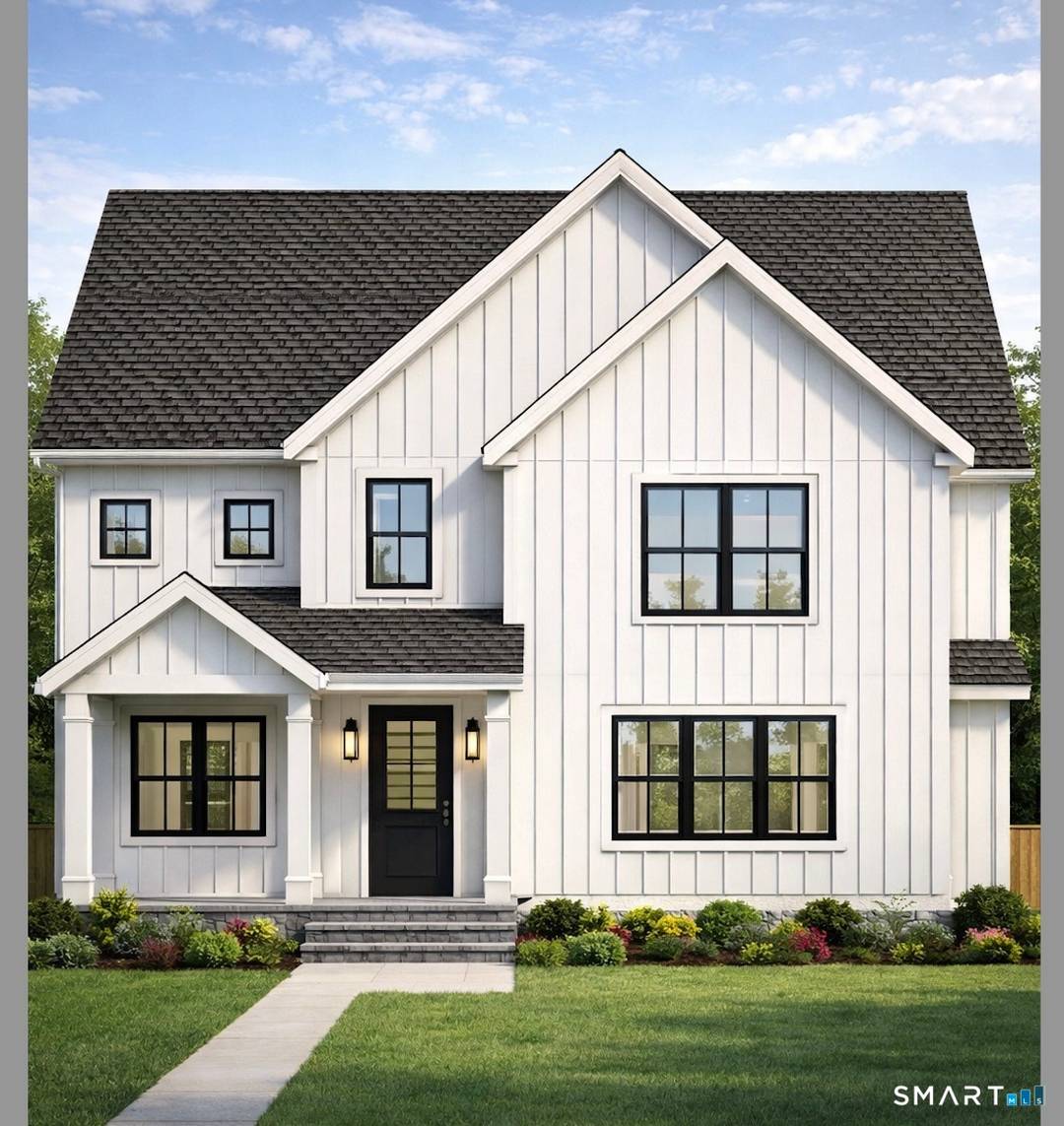 Welcome to this stunning new construction Colonial style home, perfectly blending modern convenience with timeless charm.