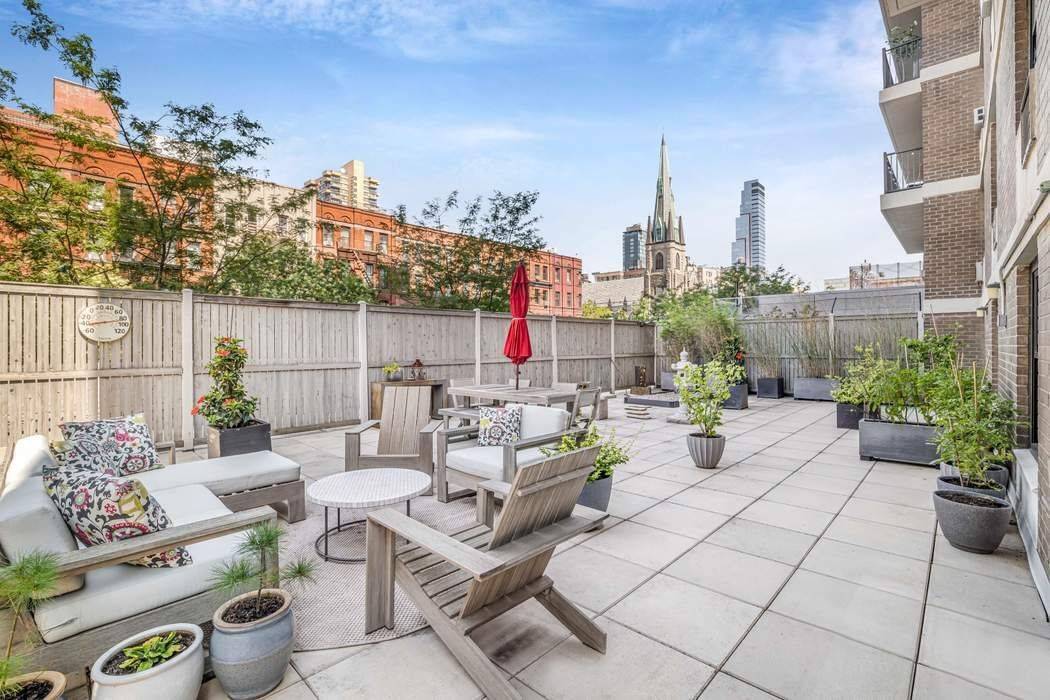 What would you do with 1300 square feet of a serene and sunny terrace ?