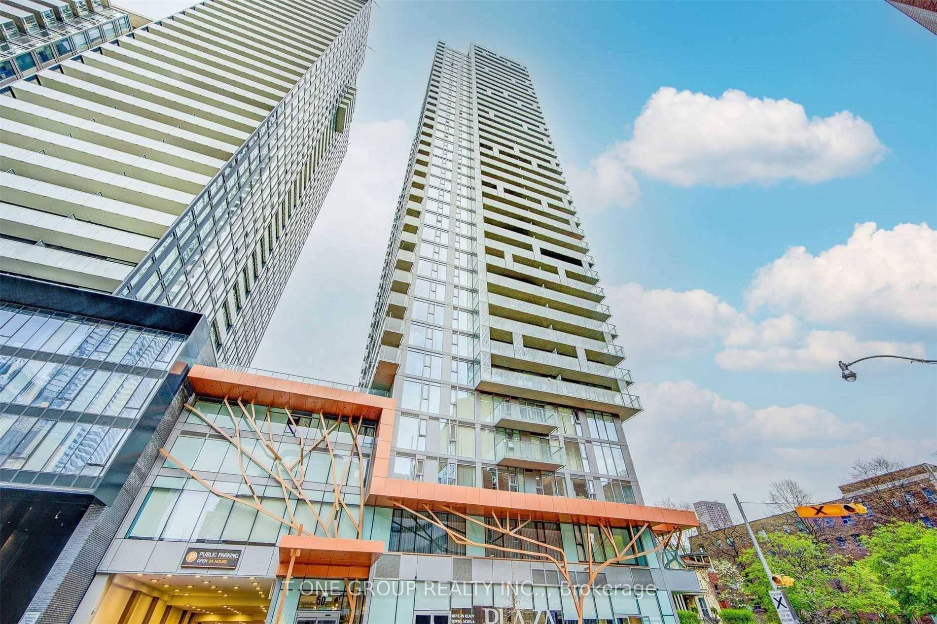 Luxury One Bedroom Condo, Steps To Subway Station, Public Transit, Ryerson amp ; Toronto University, Ensuite Laundry, Large Balcony Facing West, 1 Locker, Laminated Flooring Throughout, Window Coverings, Floor To ...