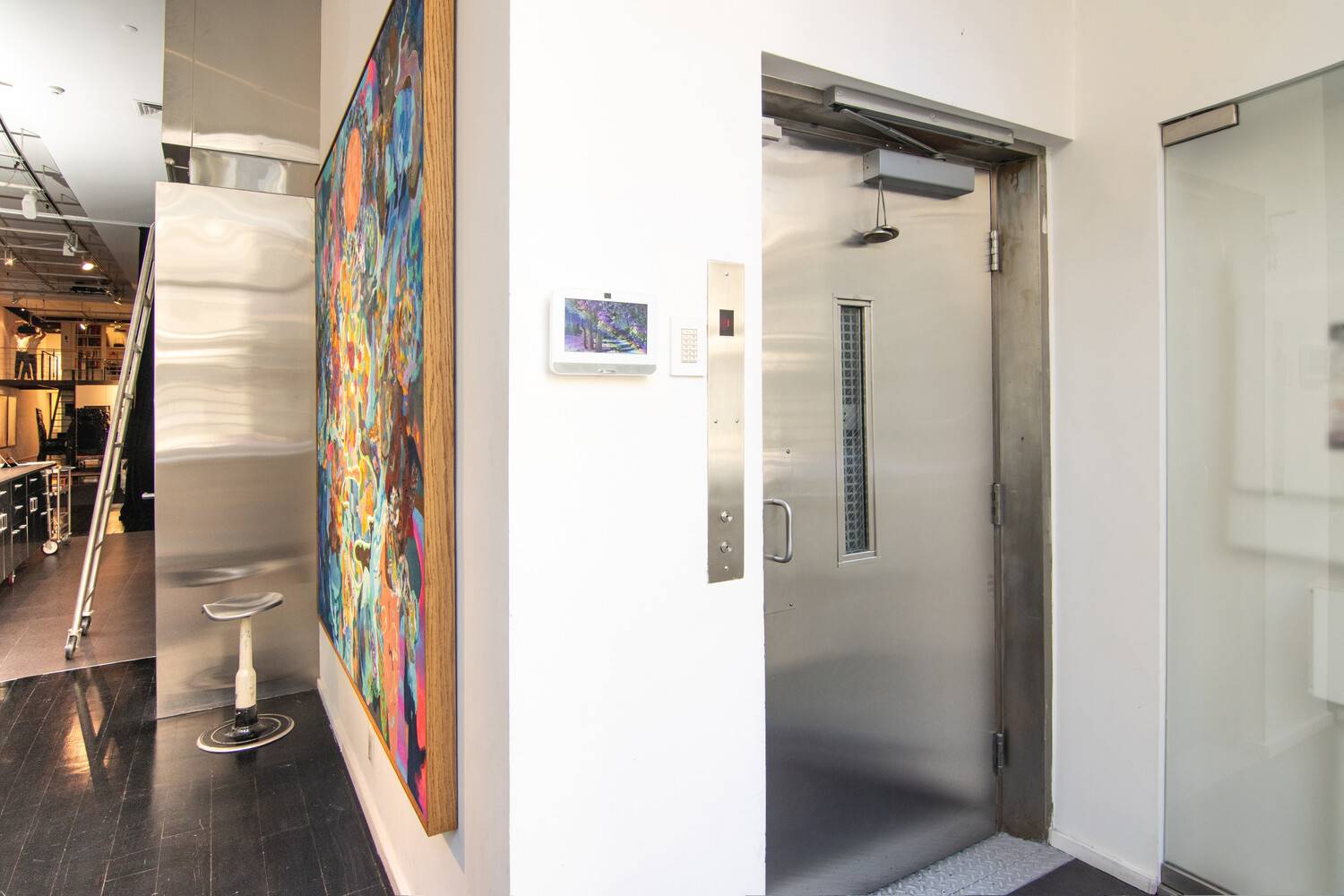 Meticulously renovated by a renowned architect, this live work gallery space occupies the entire second floor of a New York City historic six story cast iron building from 1884, celebrated ...